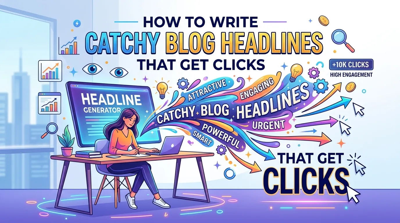 How to Write Catchy Blog Headlines That Get Clicks